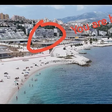 아파트 Znjan Sea View 2&2 Guest